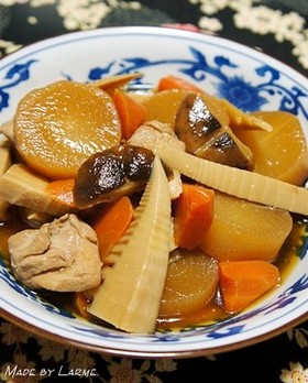 父の味!我が家自慢染み旨鶏肉と大根の煮物