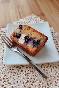 【低糖質】ブルーベリーのアーモンドケーキ