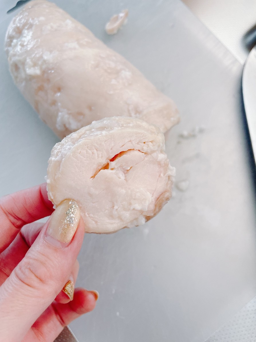 高タンパク 低カロリー 塩麹 鶏胸肉ハムの画像