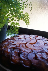 タルトタタン風リンゴのケーキ