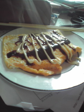 なんちゃってお好み焼き風