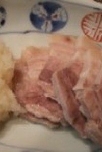 塩豚のパンチソース（豚肉、大根）