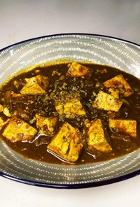 日曜ランチ　スパイス麻婆豆腐カレー