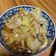 麻婆豆腐の素で、野菜炒め