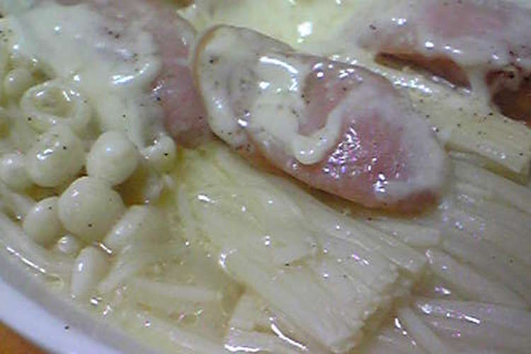 レンジであっという間のエノキチーズ レシピ 作り方 By Marimoko クックパッド 簡単おいしいみんなのレシピが360万品