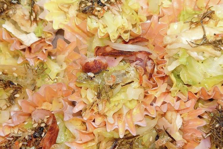 春キャベツ野菜炒め お弁当 冷凍で レシピ 作り方 By クッキー クックパッド 簡単おいしいみんなのレシピが375万品