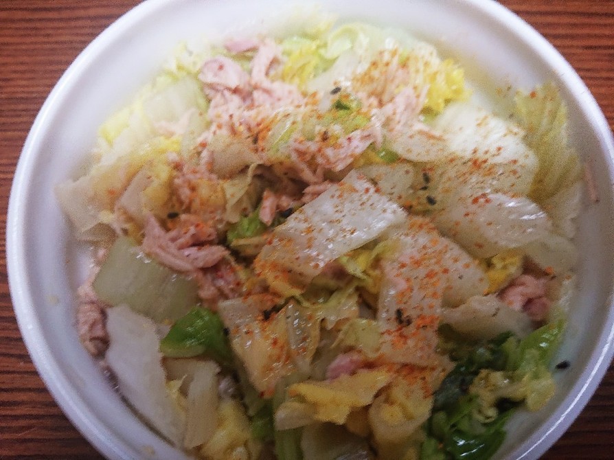 白菜の中華風サラダの画像
