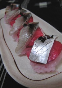 赤かぶサワー漬け～赤かぶと鯖の桃色寿司