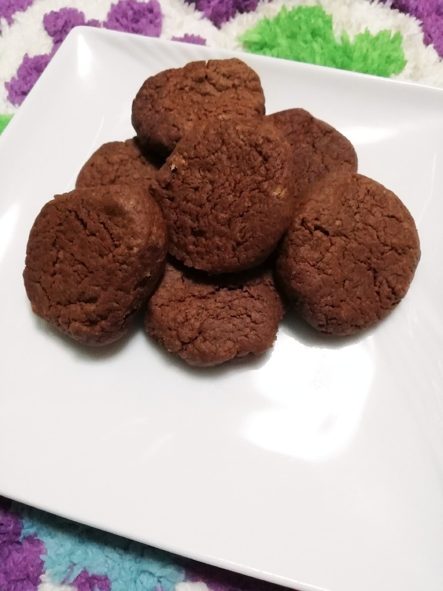 チョコ好きの為のクッキーの画像