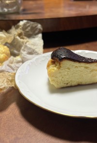簡単バスクチーズケーキ  12cm型