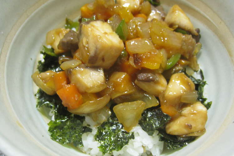 ぶりと野菜のにんにく醤油丼 レシピ 作り方 By Mynameisyuko クックパッド 簡単おいしいみんなのレシピが362万品