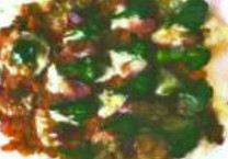 鯉のぼりピザの画像