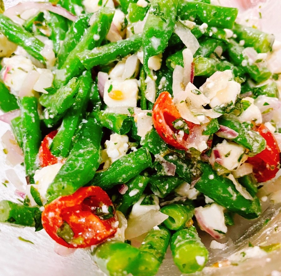 スイカのフェタチーズサラダのレシピ