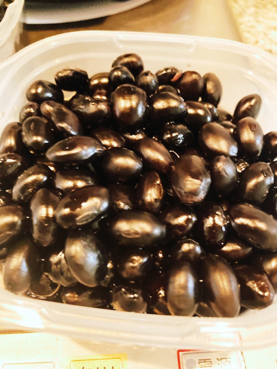 ミネラルたっぷり、ふっくら美味黒豆の画像