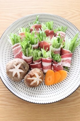 簡単ヘルシー巻き巻き鍋
