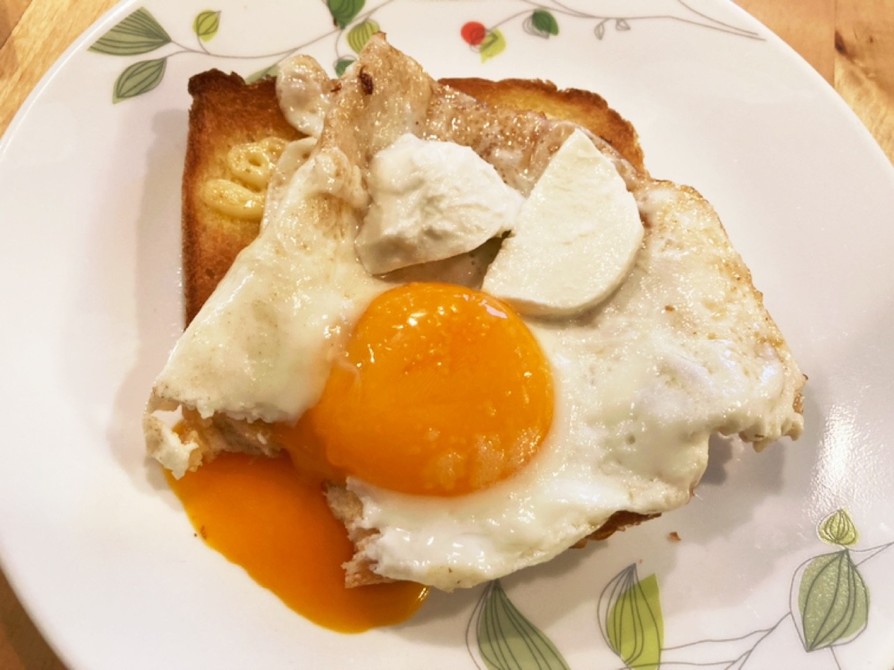 簡単！美味しいエッグトースト！の画像
