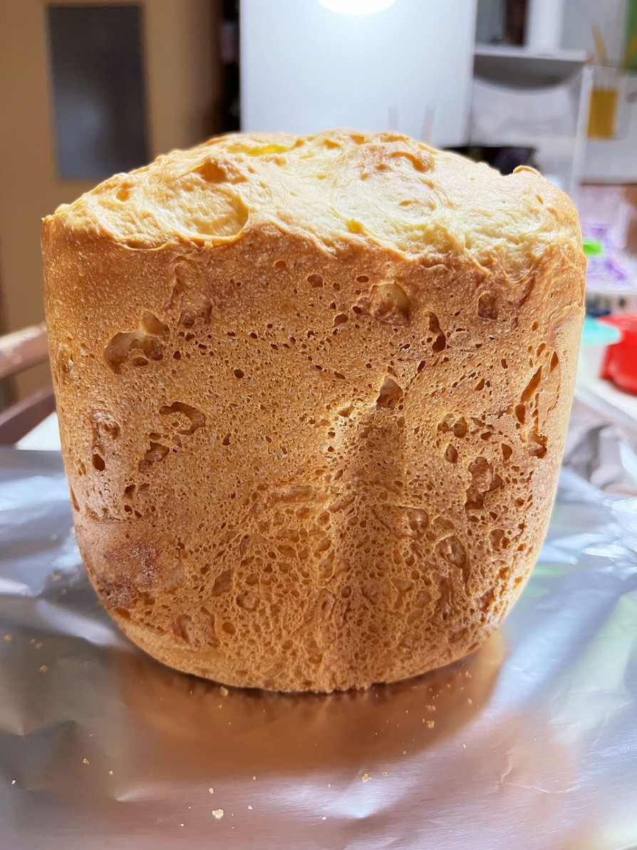 薄力粉と米粉のブリオツシュ食パンの画像
