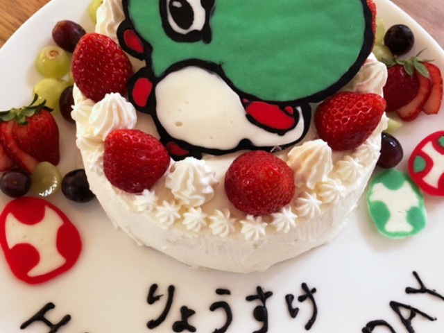 ヨッシー 誕生日ケーキ レシピ 作り方 By ちゅのぽむ クックパッド 簡単おいしいみんなのレシピが375万品