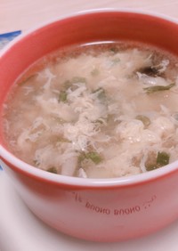 簡単◎卵中華スープ