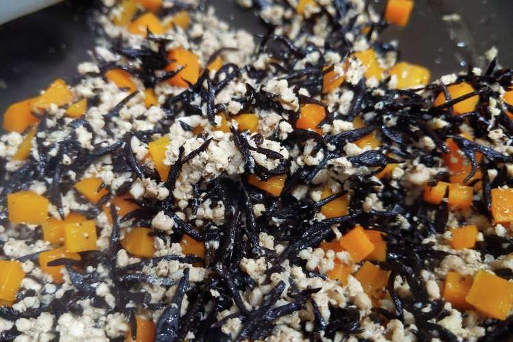 ひじき鶏そぼろ 離乳食完了期 レシピ 作り方 By コキンチャン大好き クックパッド 簡単おいしいみんなのレシピが377万品