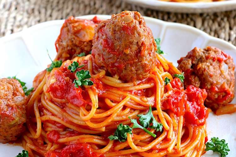 ワンパンで簡単 ミートボールパスタ レシピ 作り方 By Maron クックパッド 簡単おいしいみんなのレシピが372万品