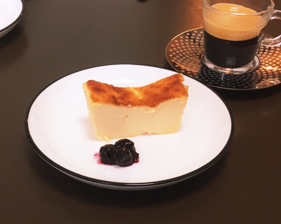 バニラチーズケーキのレシピ