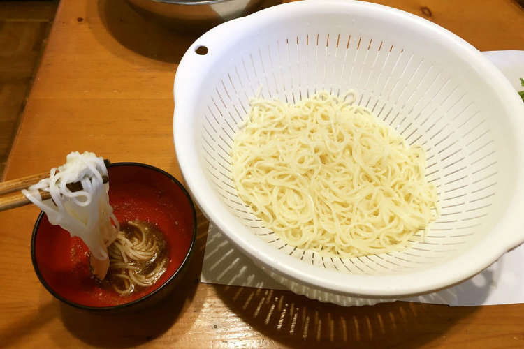 簡単 究極 ひやむぎ そうめん レシピ 作り方 By クックもりんこ クックパッド 簡単おいしいみんなのレシピが374万品