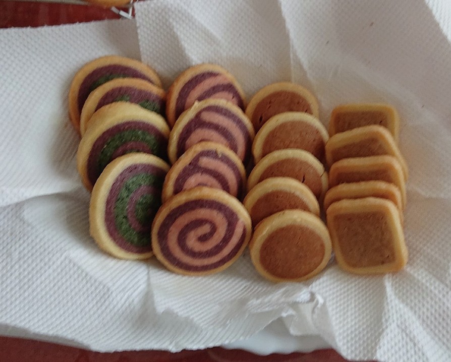和風アイスボックスクッキー(4種)冷凍可の画像