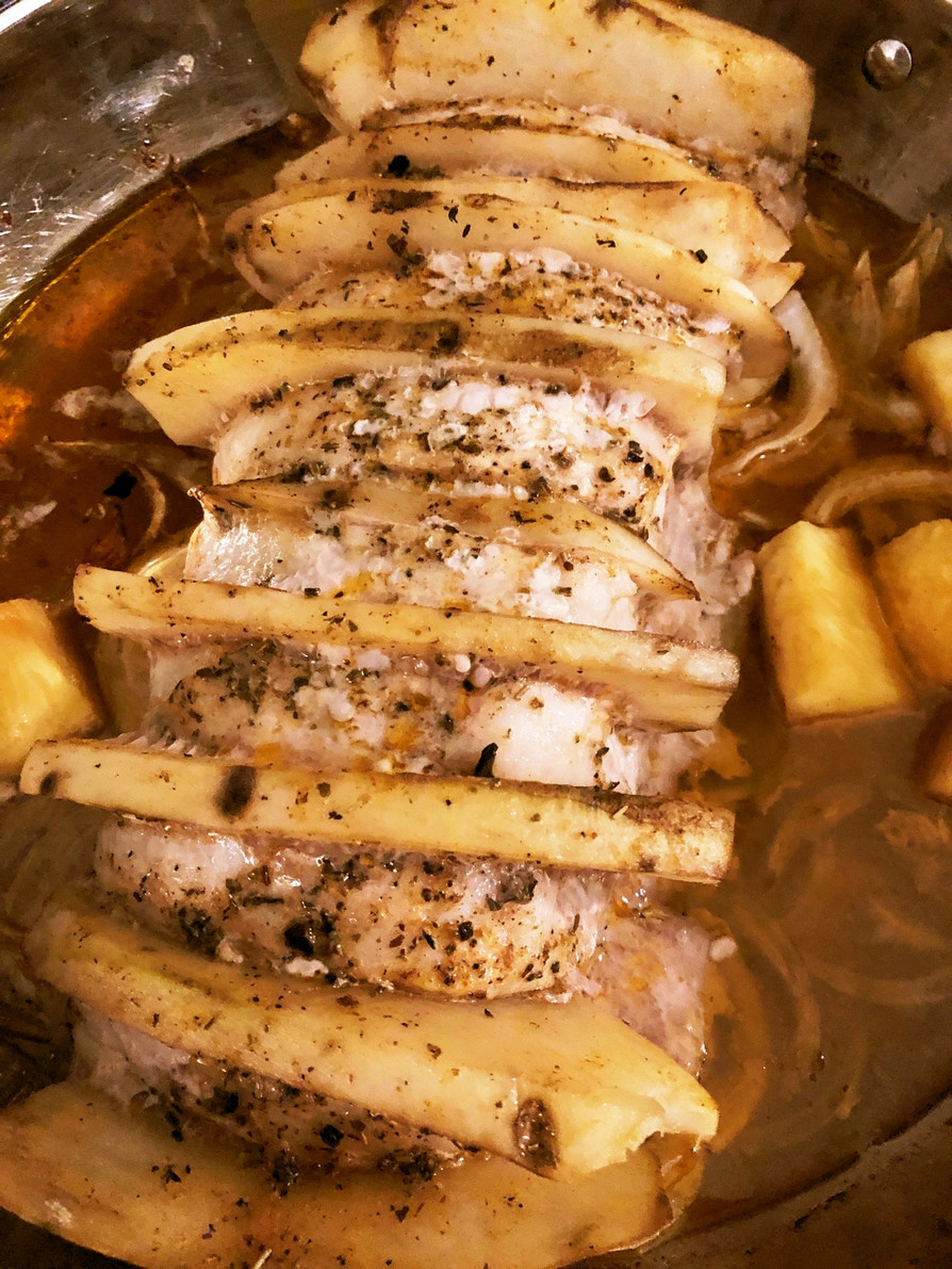 マリネしたベイクドポークチョップのレシピ