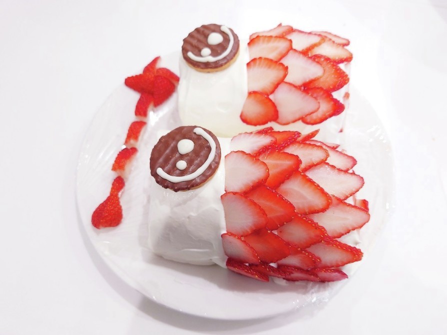 こいのぼりケーキ【チョコムースケーキ】の画像