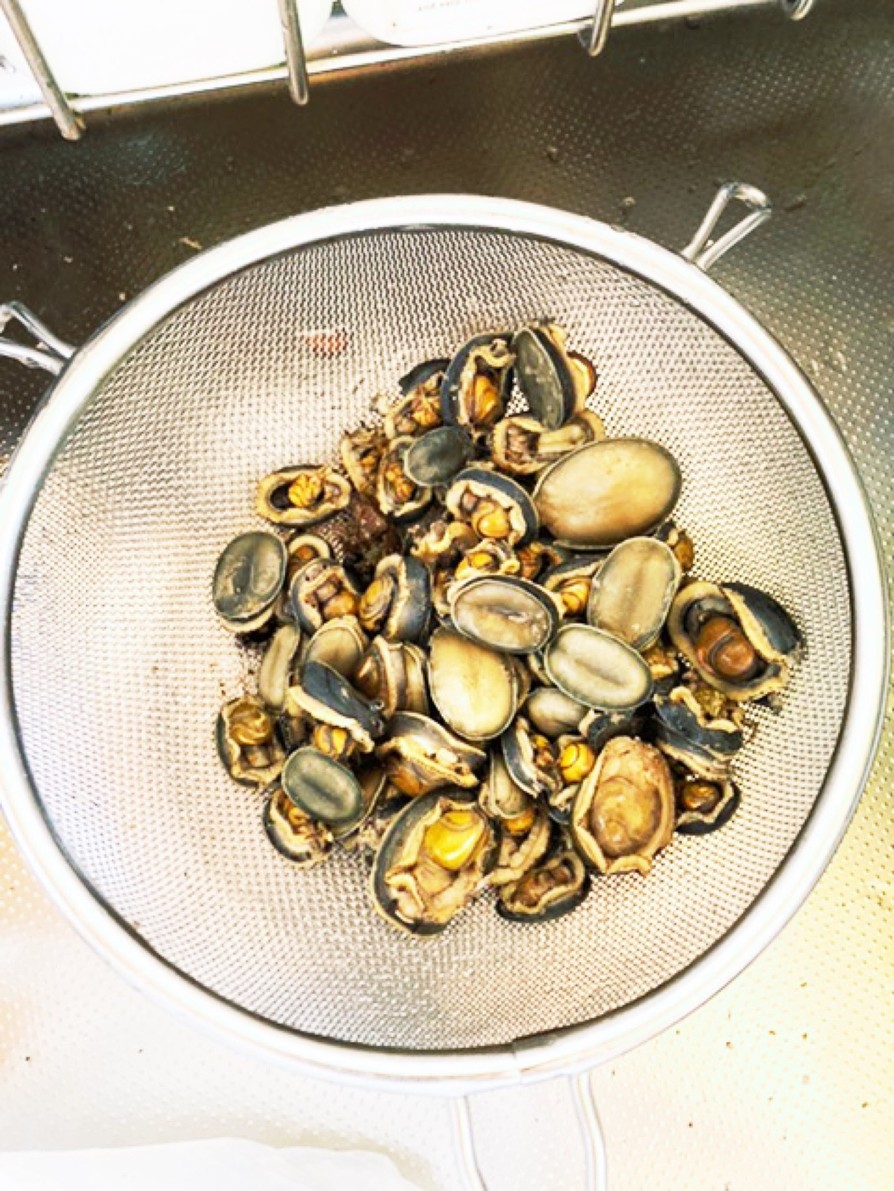 松葉貝の下処理の仕方の画像