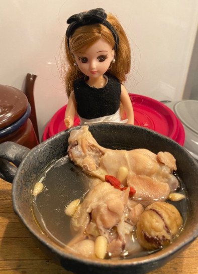 リカちゃん♡簡単♡参鶏湯の写真