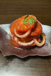ウズベキスタン♡トマトの簡単マリネ
