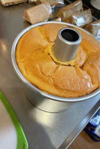基本の米粉プレーンシフォンケーキ
