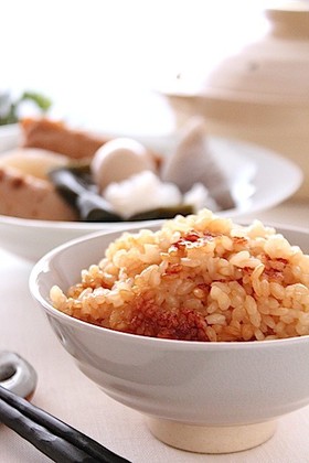 おでん✤おこげも美味しい醤油の茶飯
