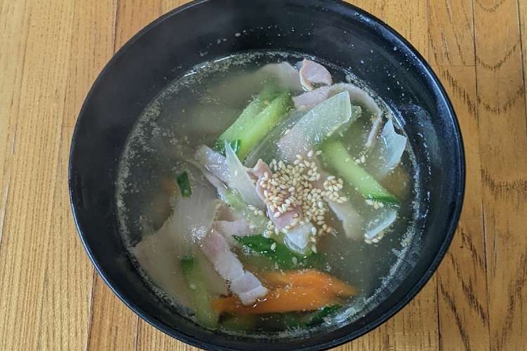 きゅうり入り中華スープ レシピ 作り方 By ゆきグリ クックパッド 簡単おいしいみんなのレシピが373万品