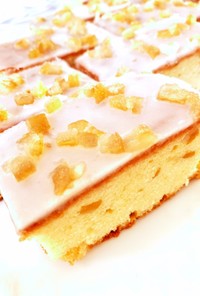 レモンピール使用の米粉シトロンケーキ