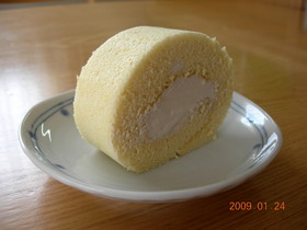 ふわふわシフォンロール