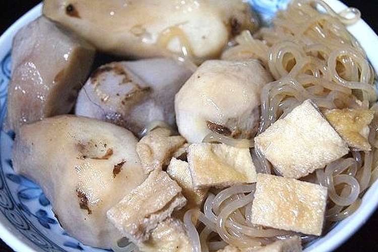 里芋の糸蒟蒻と炊いたん おばんざい レシピ 作り方 By Easy17 クックパッド 簡単おいしいみんなのレシピが376万品
