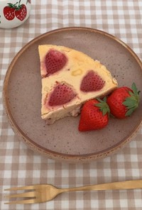 苺のチーズケーキ