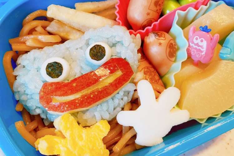 年少さんお弁当 ハギーワギーキャラ弁 レシピ 作り方 By クック3i0h8w クックパッド 簡単おいしいみんなのレシピが374万品