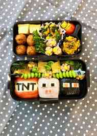 みんなが作ってる キャラ弁 マインクラフトのレシピ クックパッド 簡単おいしいみんなのレシピが371万品
