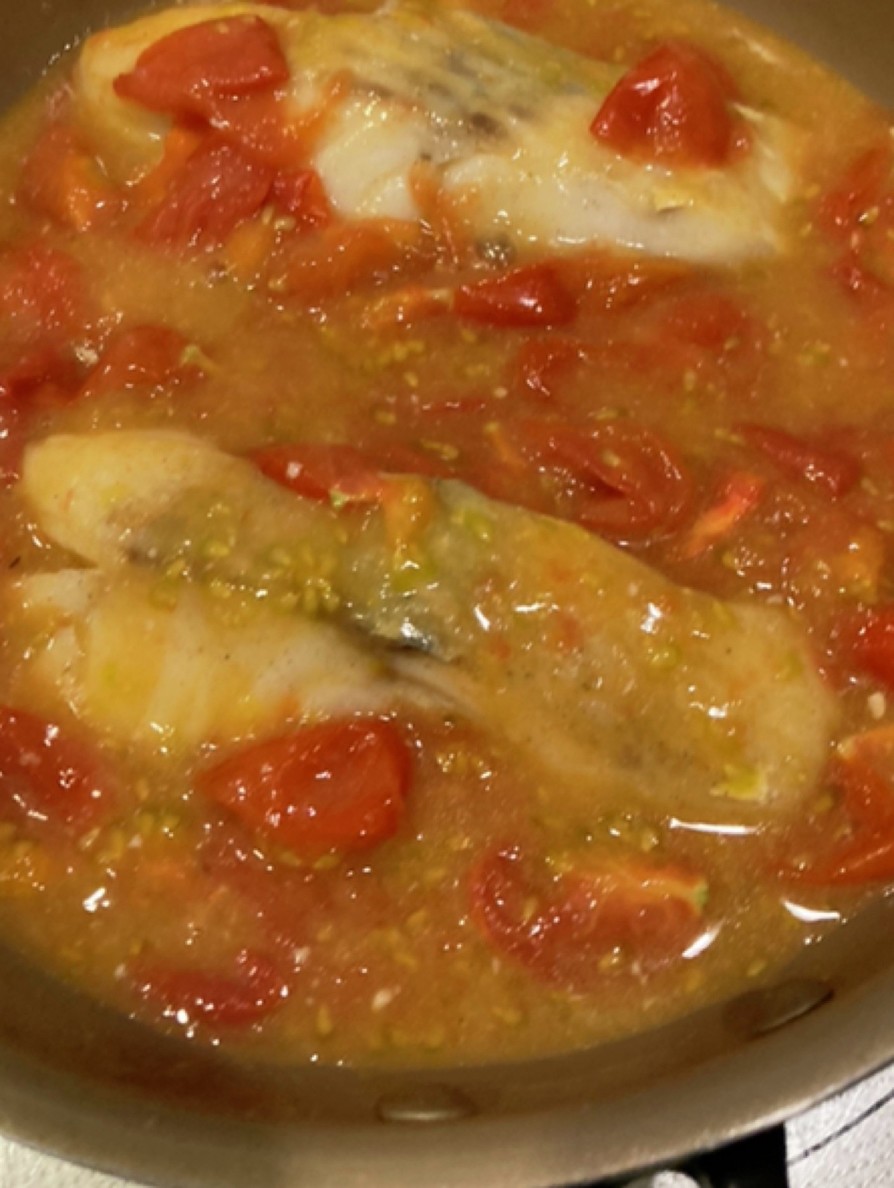 鱈のオリゴ糖トマトソースの画像