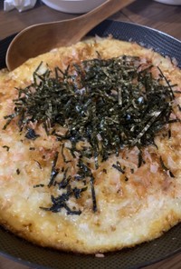 福岡の定番　山芋の鉄板焼き