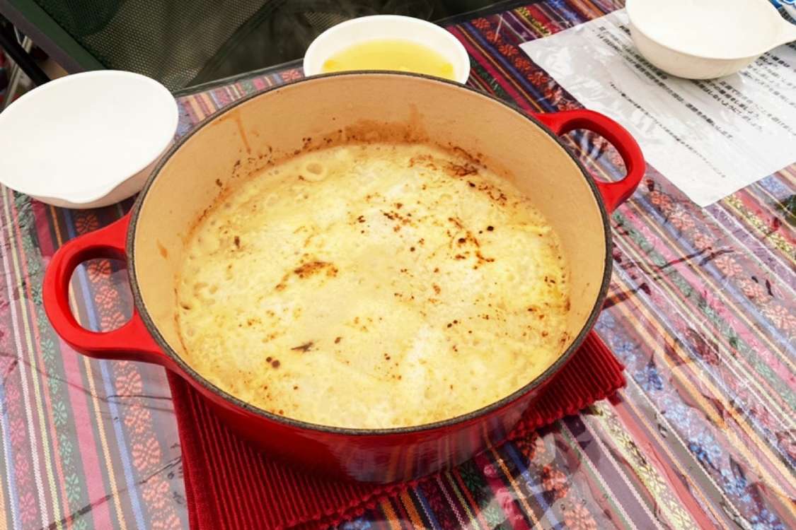 キャンプの朝ごはん お餅グラタン 風 レシピ 作り方 By シノワクック クックパッド 簡単おいしいみんなのレシピが379万品