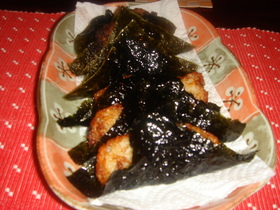 長いもとレンコンのふんわり揚げ。