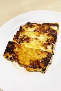 牛乳豆腐（初乳チーズ）のステーキ