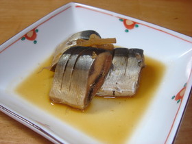 さんまの梅干し煮