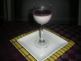ブルーベリーのムース
