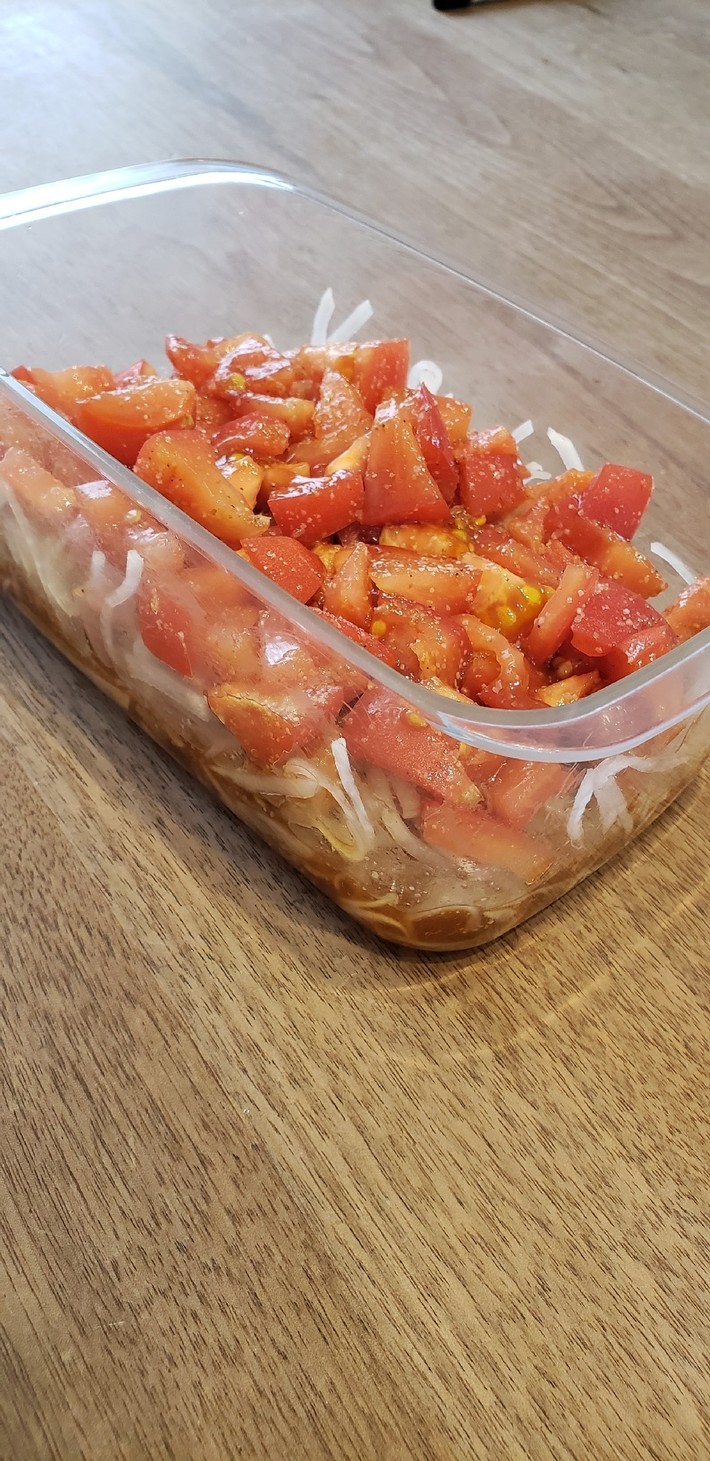 ミントポテトとインゲンのサラダのレシピ